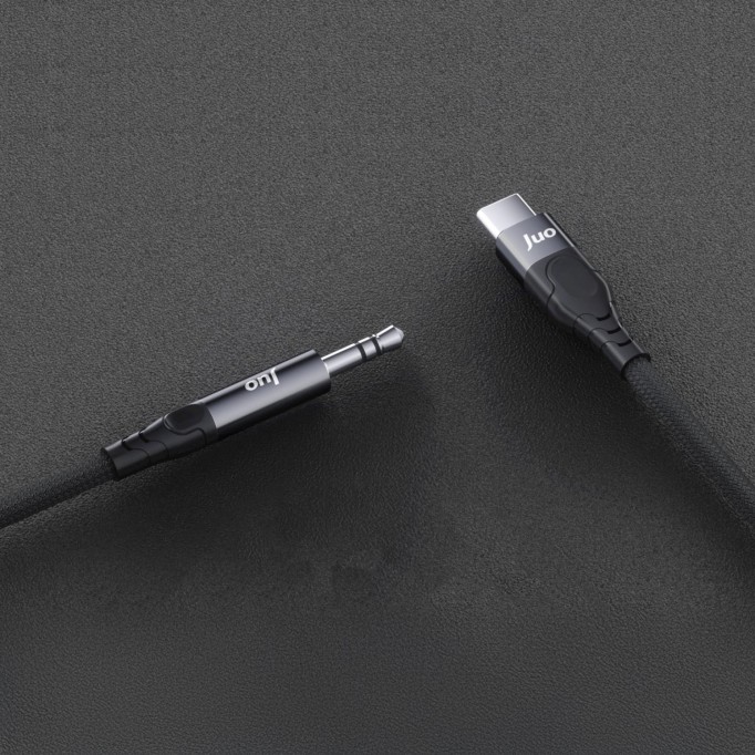 Juo USB Type-C to 3.5mm Jack Aux Stereo TRS Ses Kablosu 1 Metre