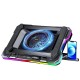 Juo Yeti 2200RPM RGB Işıklı Led Display Gaming Laptop Notebook Soğutucu Stand satın al