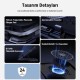 Juo Yeti 2200RPM RGB Işıklı Led Display Gaming Laptop Notebook Soğutucu Stand