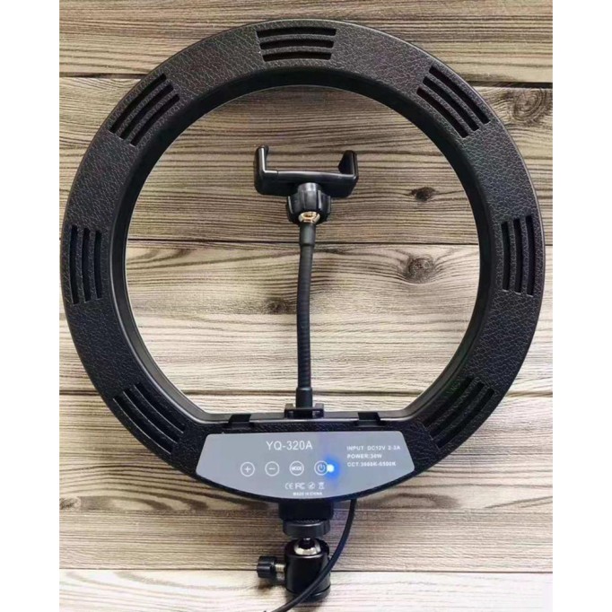 Juo YQ-320A Ring Light 30cm Kumandalı Led Video Işığı (Ayak Dahil) Juo YQ-320A Ring Light 30cm Kumandalı Led Video Işığı (Ayak Dahil)