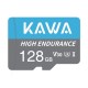 Kawa 128GB Micro SD Hafıza Kartı High Endurance Class 10 Yüksek Hızlı Araç Kameralarıya Uyumlu
