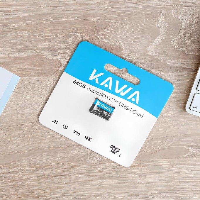 Kawa 64GB Micro SD Hafıza Kartı High Endurance Class 10 Yüksek Hızlı Araç Kameralarıya Uyumlu
