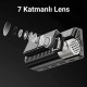Kawa D11 2 Kameralı Ön / Arka 4K+1080P Sony STARVIS Sensörlü Yapay Zeka Destekli Wi-Fi GPS'li Araç Kamerası