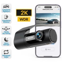 Kawa D6 2K 1440P WiFi Araç Kamerası 145° Geniş Açı WDR Ön Kamera