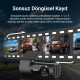Kawa D6 3K 1620P 145° Geniş Açı Lens DSI-2 Gece Görüşlü G-Sensörlü WDR WiFi Araç Kamerası