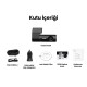 Kawa D6 3K 1620P 145° Geniş Açı Lens DSI-2 Gece Görüşlü G-Sensörlü WDR WiFi Araç Kamerası