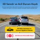 Kawa D7 2 Kameralı Ön ve Arka 4K+1080P HDR Wi-Fi 6 ve GPS'li Araç Kamerası + 64GB Hafıza Kartı