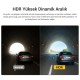 Kawa D7 2 Kameralı Ön ve Arka 4K+1080P HDR Wi-Fi 6 ve GPS'li Araç Kamerası + 64GB Hafıza Kartı