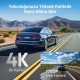 Kawa D8 2 Kameralı Ön / Arka 4K + 1080P Sony Starvis Sensörlü Türkçe Wi-Fi GPS'li Araç Kamerası
