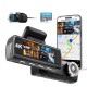 Kawa D8 2 Kameralı Ön / Arka 4K + 1080P Sony Starvis Sensörlü Türkçe Wi-Fi GPS'li Araç Kamerası