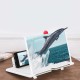 KingMa 12 inch 3D HD Telefon Ekran Büyüteci Beyaz KingMa 12 inch 3D HD Telefon Ekran Büyüteci Beyaz