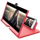 KingMa 12 inch 3D HD Telefon Ekran Büyüteci Siyah KingMa 12 inch 3D HD Telefon Ekran Büyüteci Siyah