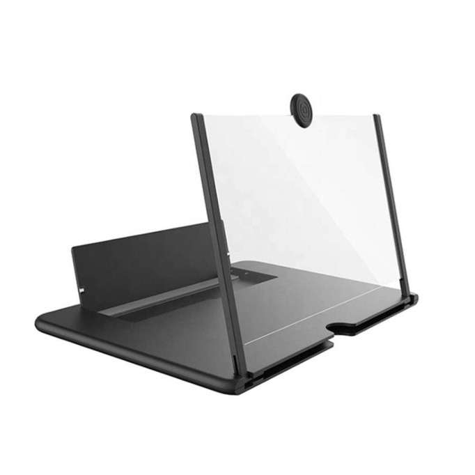 KingMa 12 inch 3D HD Telefon Ekran Büyüteci Siyah KingMa 12 inch 3D HD Telefon Ekran Büyüteci Siyah