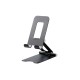 KingMa 270° Ayarlanabilir Metal Telefon Tutucu Gümüş