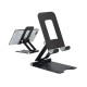 KingMa 270° Ayarlanabilir Metal Telefon Tutucu Gümüş