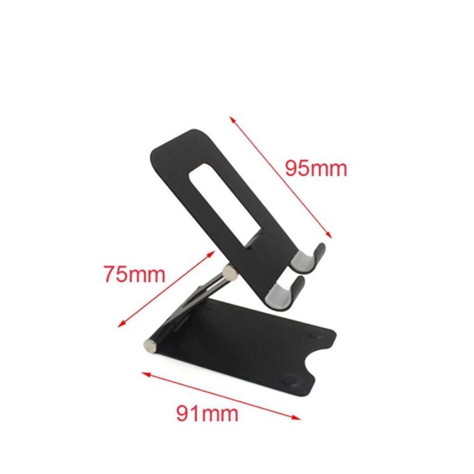 KingMa 270° Ayarlanabilir Metal Telefon Tutucu Gümüş