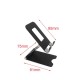 KingMa 270° Ayarlanabilir Metal Telefon Tutucu Gümüş