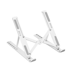 KingMa Kademeli Katlanabilir Notebook Laptop Standı Beyaz