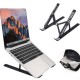 KingMa Kademeli Katlanabilir Notebook Laptop Standı Beyaz