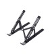 KingMa Kademeli Katlanabilir Notebook Laptop Standı Siyah
