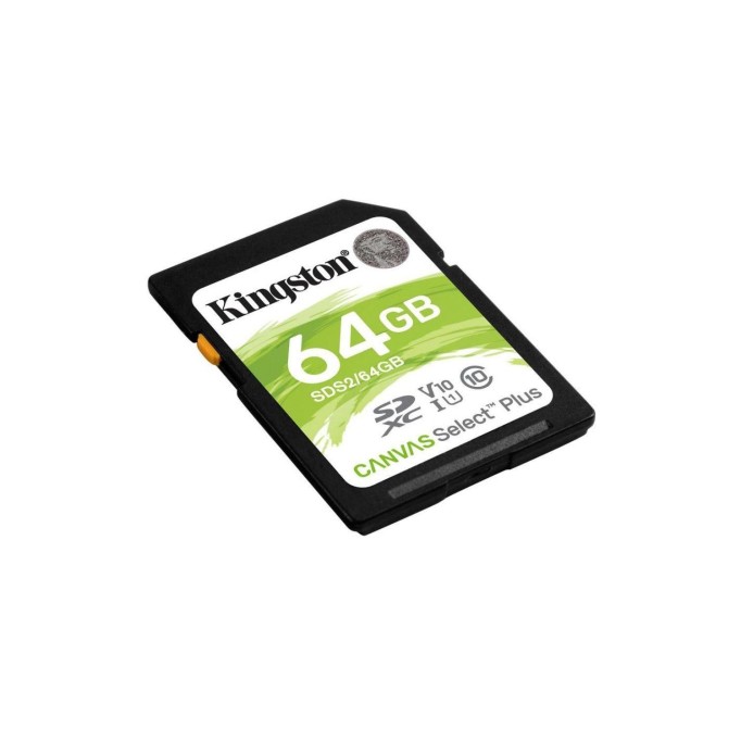 Kingston SDS2 64GB SDXC Canvas Select Plus Hafıza Kartı