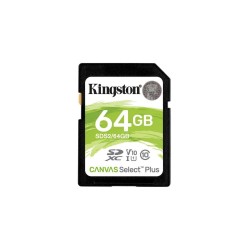64GB Kingston SDS2 64GB SDXC Canvas Select Plus Hafıza Kartı