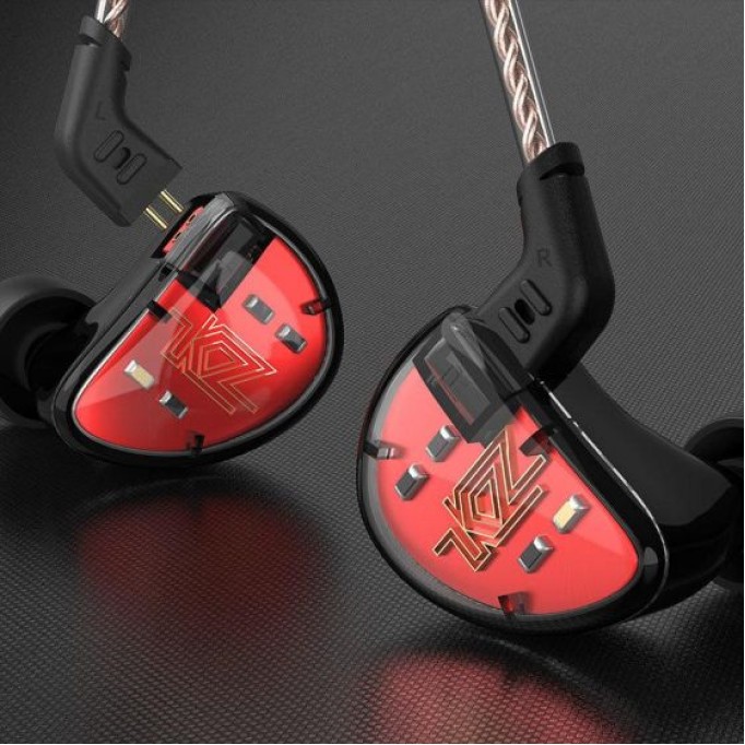 KZ AS10 5 Balanced Armature Driver Kulak İçi Kulaklık Siyah