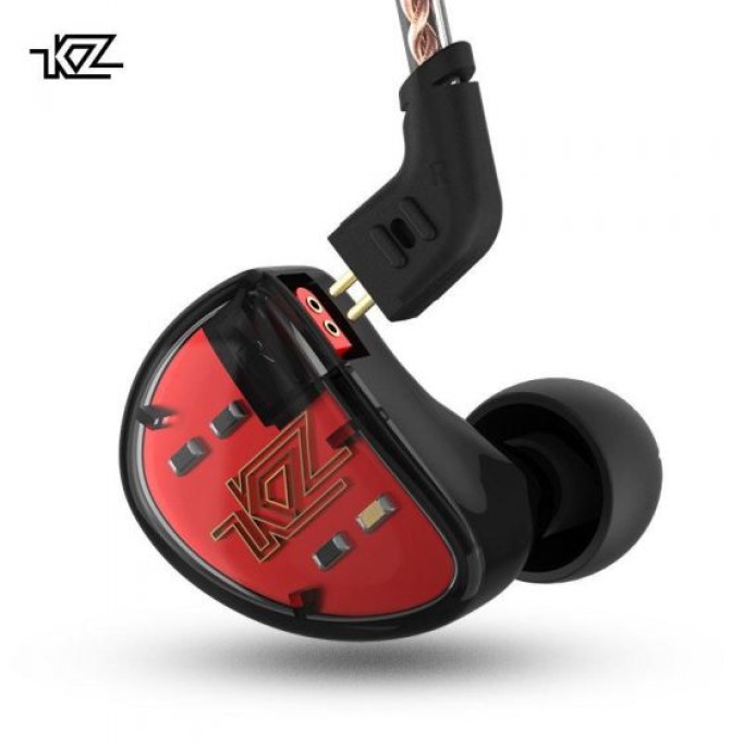 KZ AS10 5 Balanced Armature Driver Kulak İçi Kulaklık Siyah