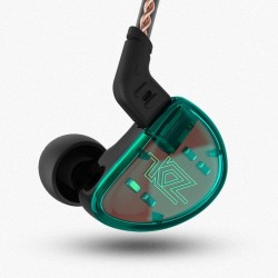 Yeşil KZ AS10 5 Balanced Armature Driver Kulak İçi Kulaklık Yeşil