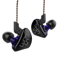 KZ ES3 Dynamic Hybrid Dual Driver Kulak İçi Kulaklık Mor
