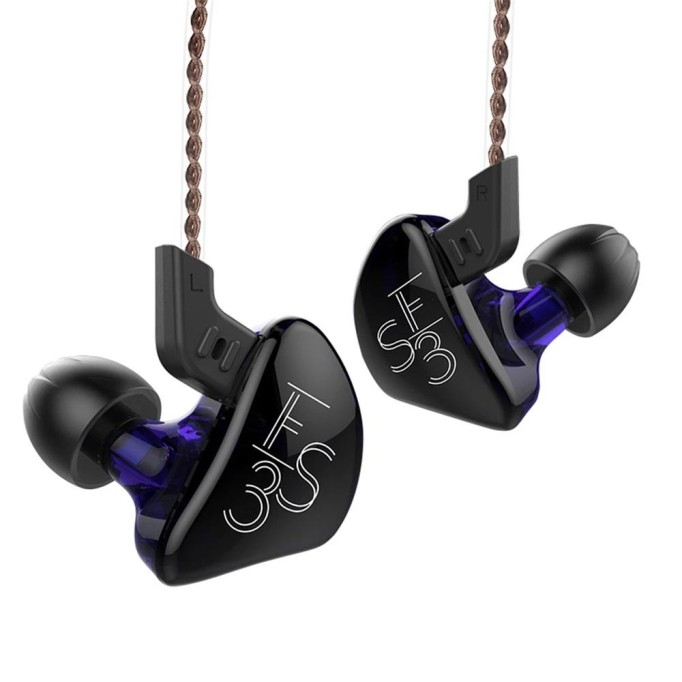 KZ ES3 Dynamic Hybrid Dual Driver Kulak İçi Kulaklık Mor KZ ES3 Dynamic Hybrid Dual Driver Kulak İçi Kulaklık Mor