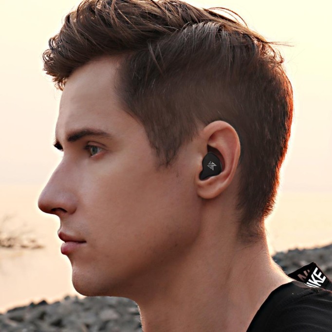 KZ S1D Dinamik TWS Bluetooth 5.0 Kulaklık Siyah