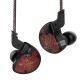 KZ ZS10 HD ve 4 BA Driver Kulak İçi Kulaklık Kırmızı