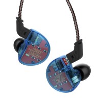 KZ ZS10 HD ve 4 BA Driver Kulak İçi Kulaklık Mavi