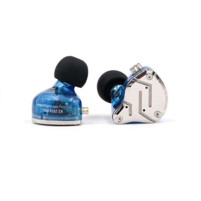 KZ ZS10 Pro 4BA+1DD Hibrit Kulaklık Açık Mavi