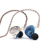 KZ ZS10 Pro 4BA+1DD Hibrit Kulaklık Açık Mavi
