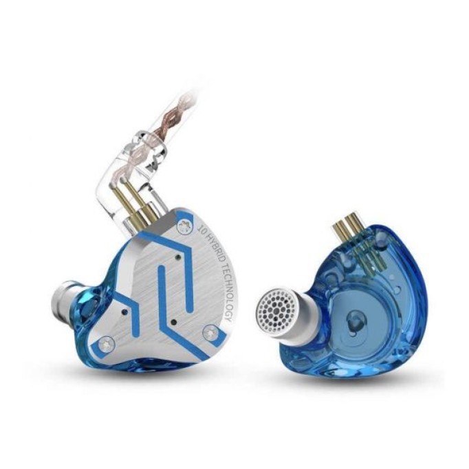 KZ ZS10 Pro 4BA+1DD Hibrit Kulaklık Siyah