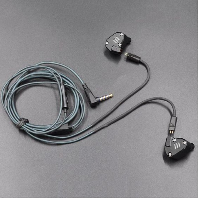 KZ ZS6 Hybrid Quad Driver Kulak İçi Kulaklık Silver