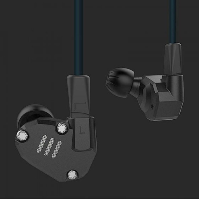 KZ ZS6 Hybrid Quad Driver Kulak İçi Kulaklık Silver