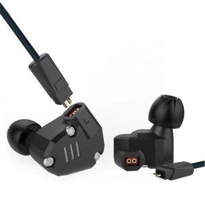 KZ ZS6 Hybrid Quad Driver Kulak İçi Kulaklık Silver