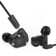 KZ ZS6 Hybrid Quad Driver Kulak İçi Kulaklık Silver