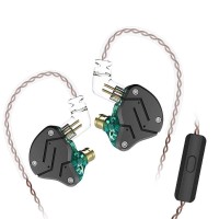 KZ ZSN BA + DD Driver Bass Metal Kulak İçi Kulaklık Mavi