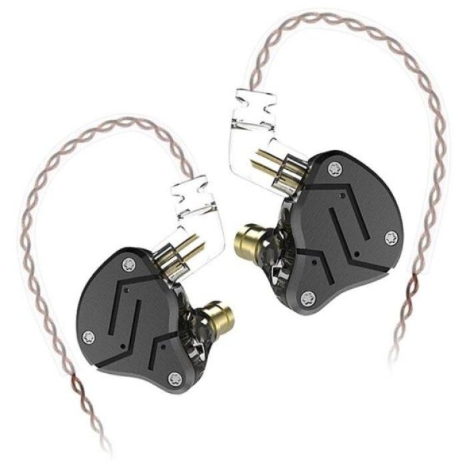 KZ ZSN BA + DD Driver Bass Metal Kulak İçi Kulaklık Mor