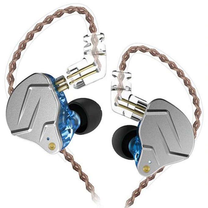 KZ ZSN Pro 1BA+1DD Hibrit Kulaklık Mavi