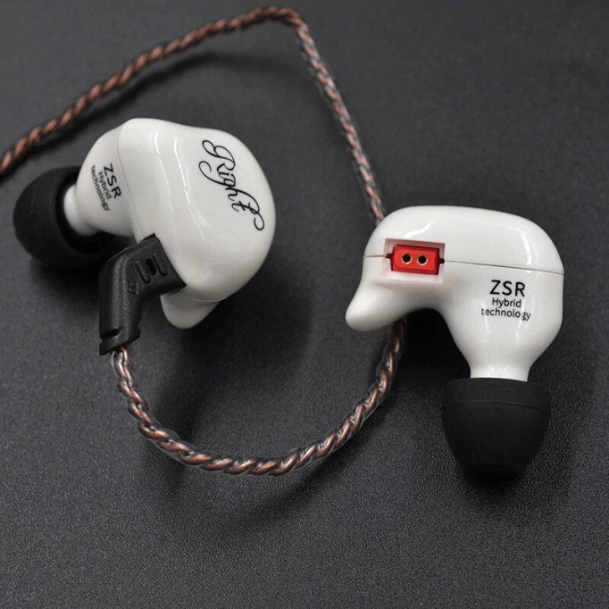 KZ ZSR 2BA + DD Driver Bass Kulak İçi Kulaklık Beyaz
