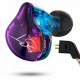 KZ ZST Pro Dual Driver HiFi Kulak İçi Kulaklık Mor