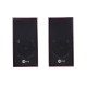 Lecoo DS105 USB + 3.5mm Jack Kablolu 6W Stereo Masaüstü Bilgisayar Hoparlörü Ahşap