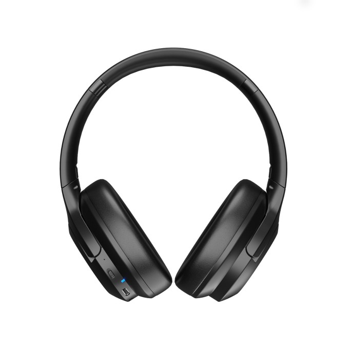 Lecoo ES208 Bluetooth 5.3 Kablosuz Mikrofonlu Kulak Üstü Kulaklık Katlanabilir Hafif Siyah