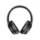 Lecoo ES208 Bluetooth 5.3 Kablosuz Mikrofonlu Kulak Üstü Kulaklık Katlanabilir Hafif Siyah