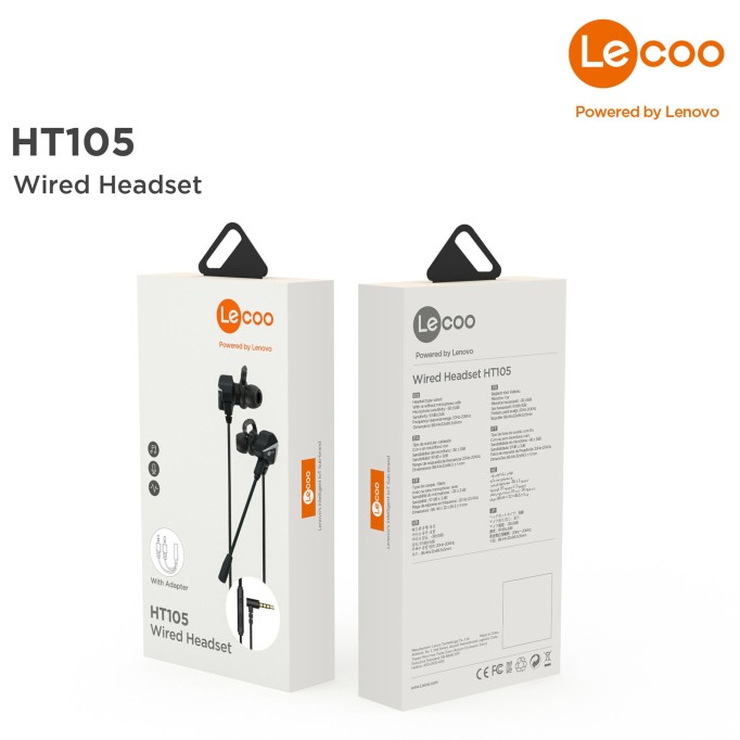 Lecoo HT105 Kablolu Kulak İçi Oyuncu Kulaklığı